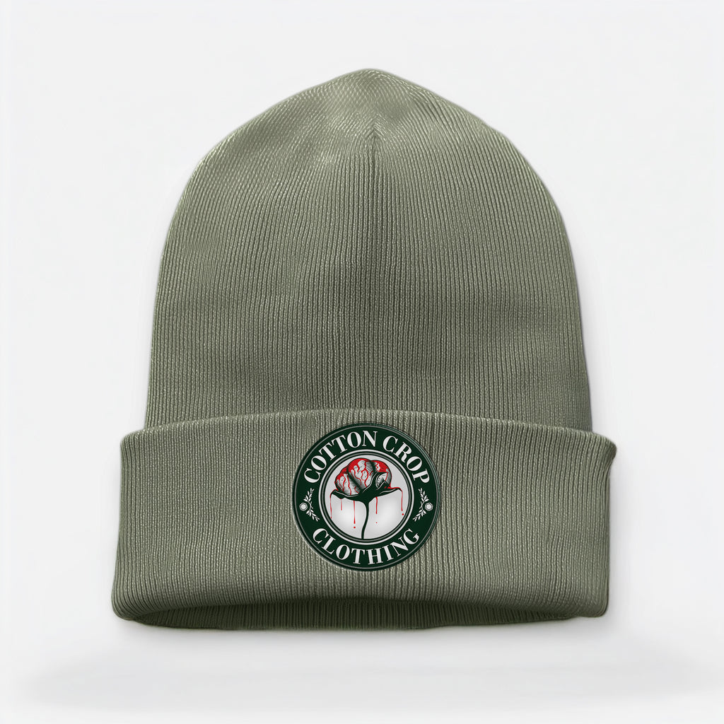 Official Cotton Crop Clothing Ribbed Knit Beanie Hat