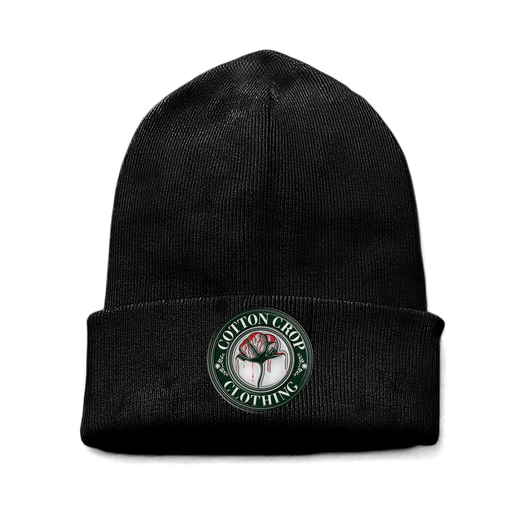 Official Cotton Crop Clothing Ribbed Knit Beanie Hat