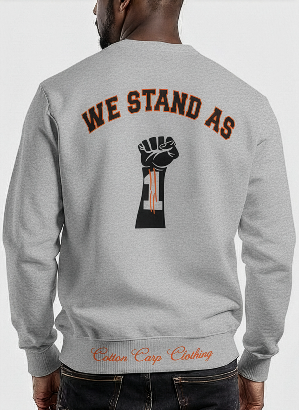 Cotton Crop Clothing WE STAND AS ONE Premium Sweatshirt