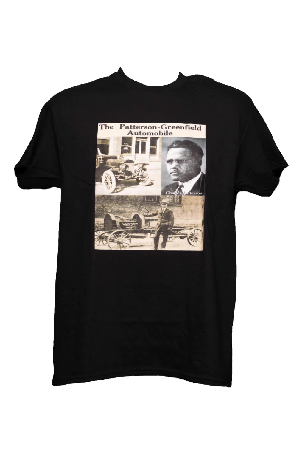Patterson Greenfield Automobile Historical Black Photographic T-shirt