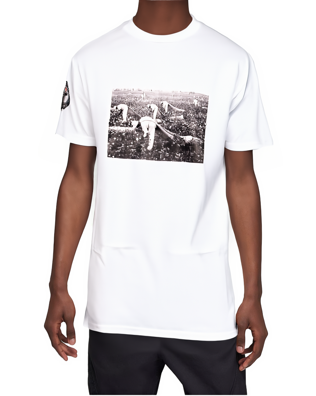 Historical African American Photographic Print Crew neck Tee