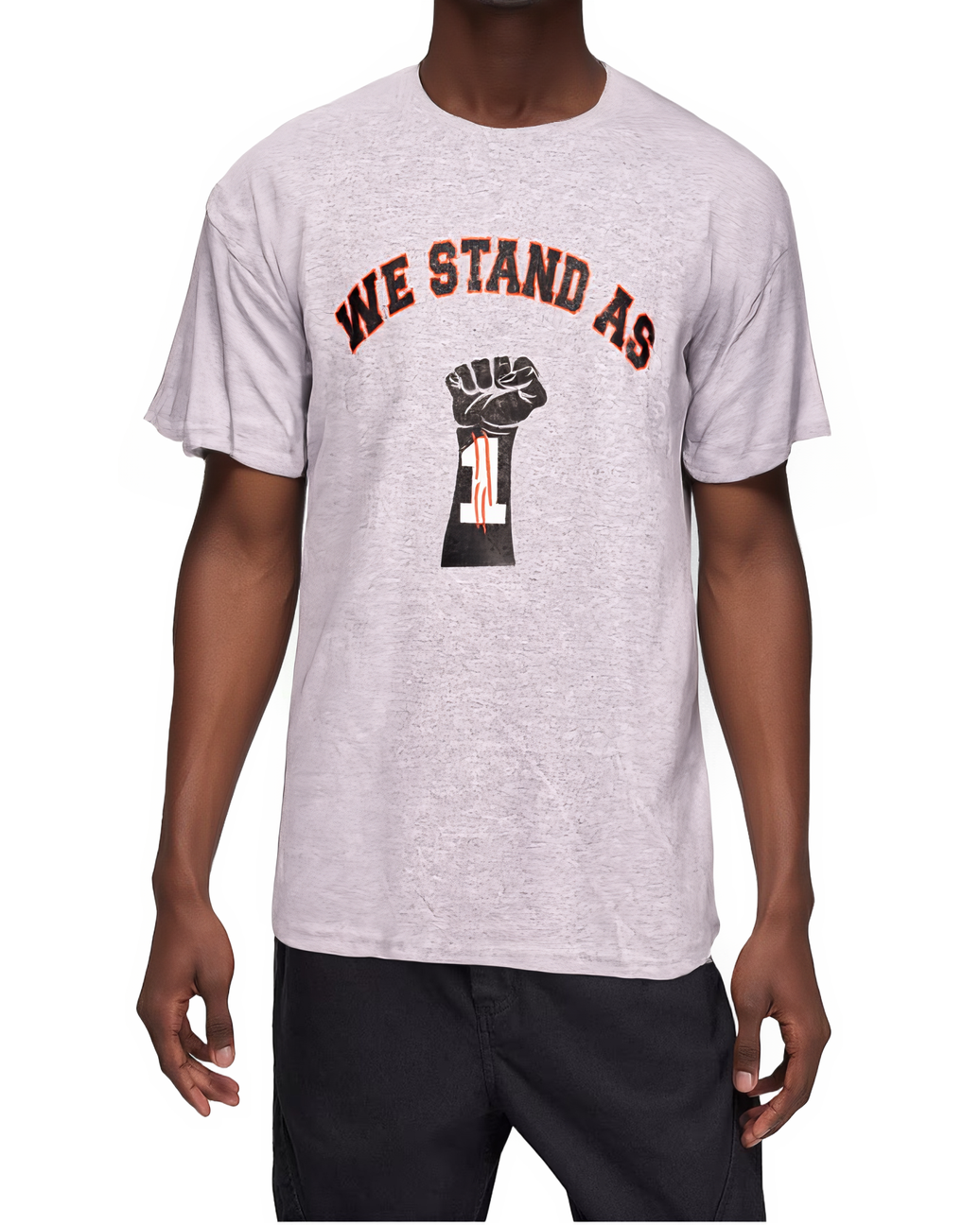 We Stand As 1 Crew Neck T-shirt